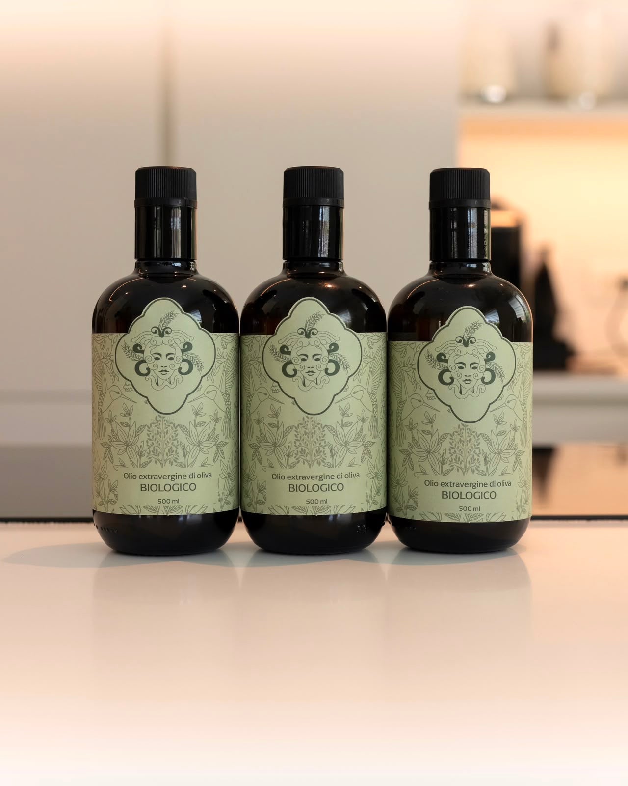 Olio Extravergine di Oliva Biologico Siciliano  – Estratto a Freddo | Olio EVO Artigianale di Sicilia