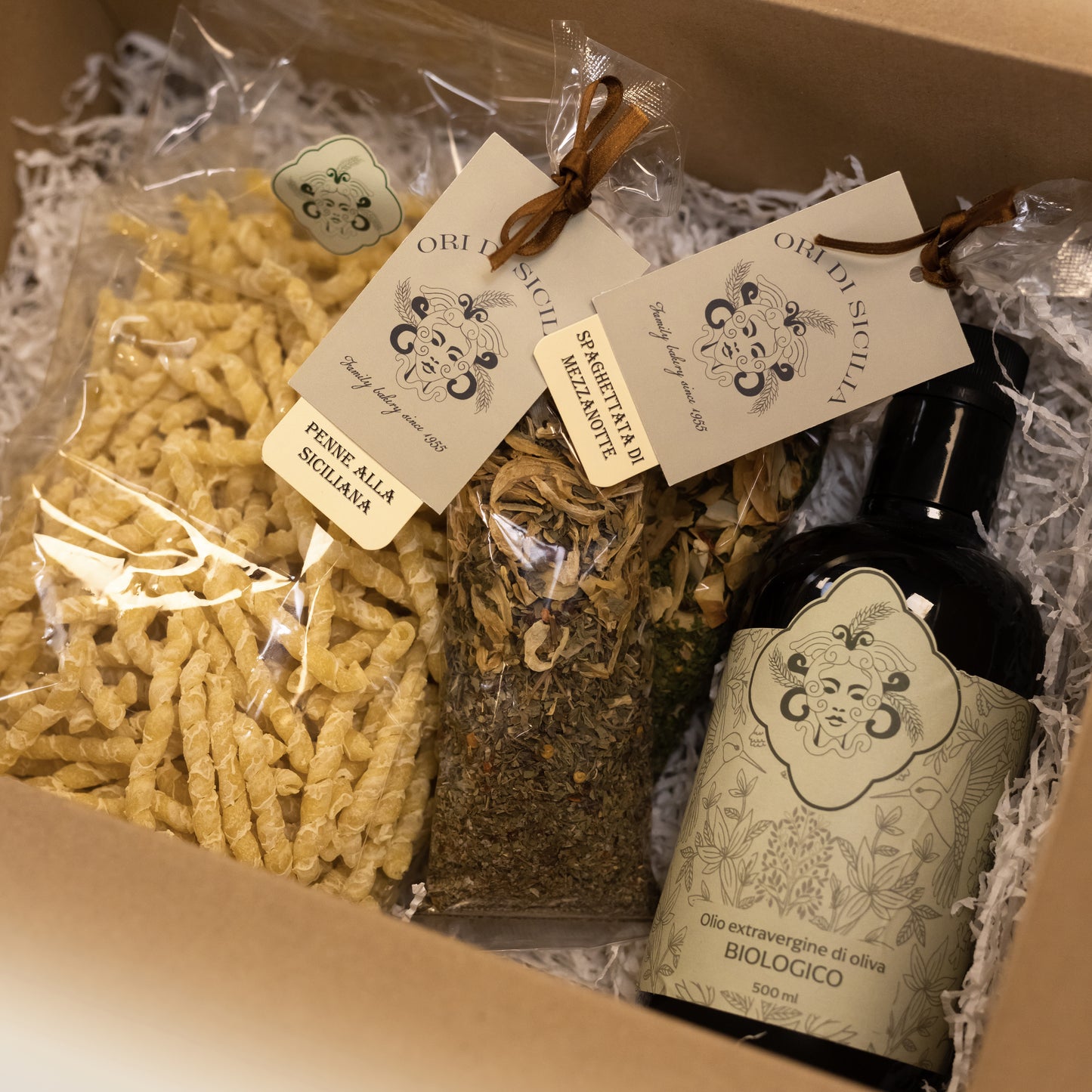 Box Mazzarino - Pasta + Olio EVO Bio + Spezie PROMOZIONE