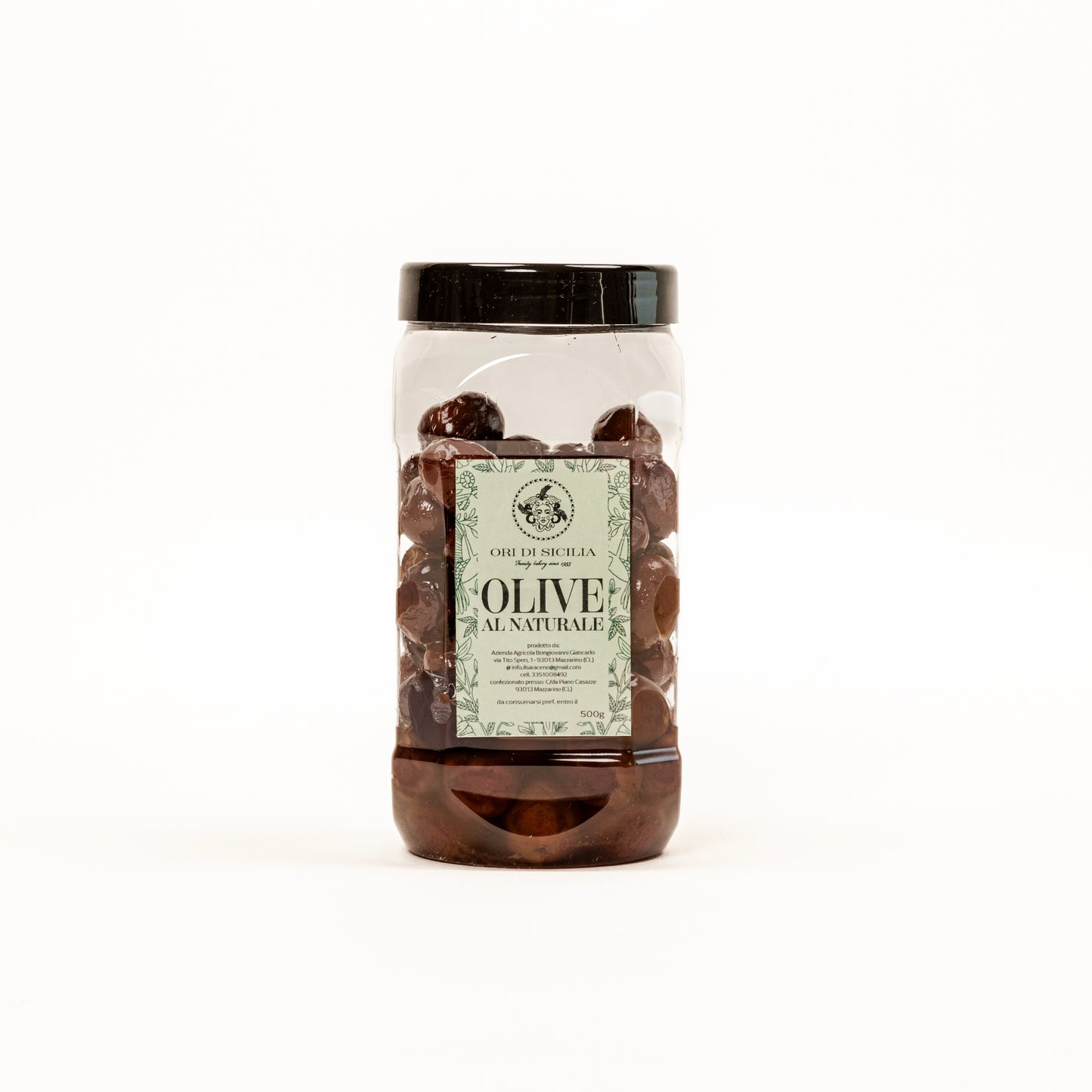 Olive Passoloni Siciliane al Naturale con Origano – Olive Tipiche di Sicilia